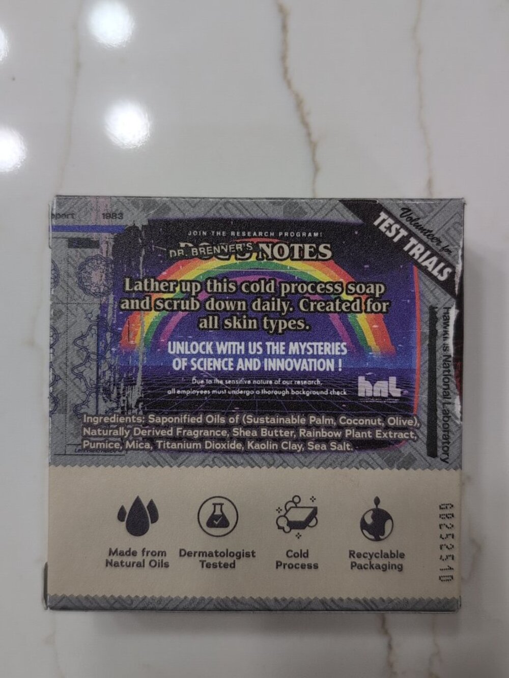 4 Pack Dr Squatch Stranger Things Experiment No. 011 Limited Edition Soap NEW - Picture 3 of 5